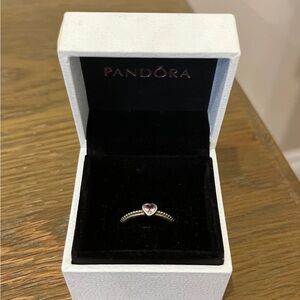 Pandora heart ring  with box